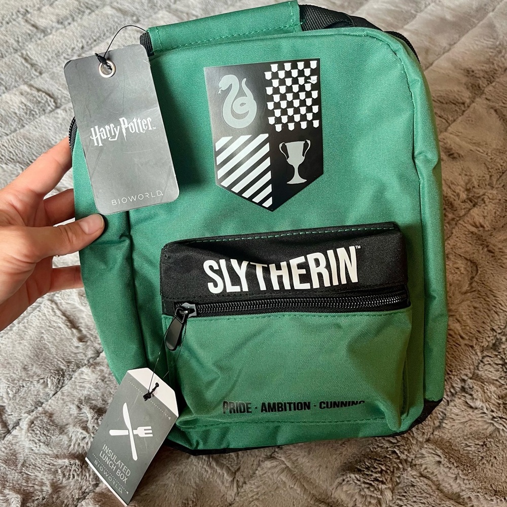 Harry Potter Slytherin Crest Lunch Tote